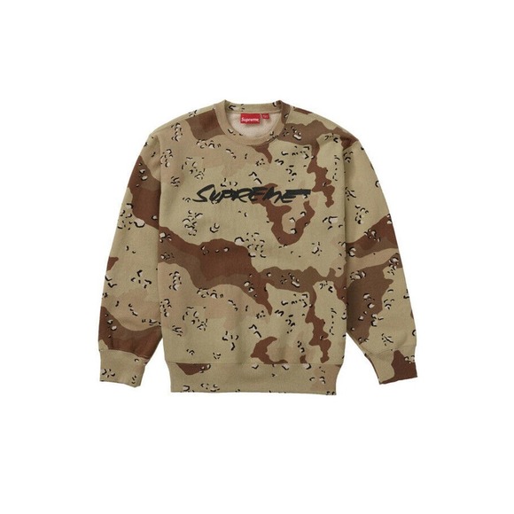 SUPREME • Futura Logo Crewneck Sweatshirt FW20 - Picture 1 of 8